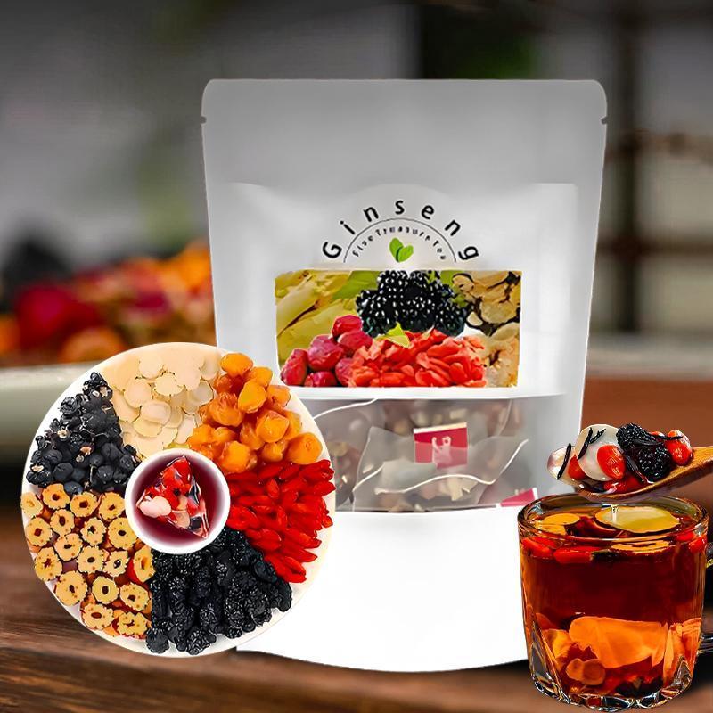 Herbal Wellness In - Ginseng Five Treasure Tea Natural Energy