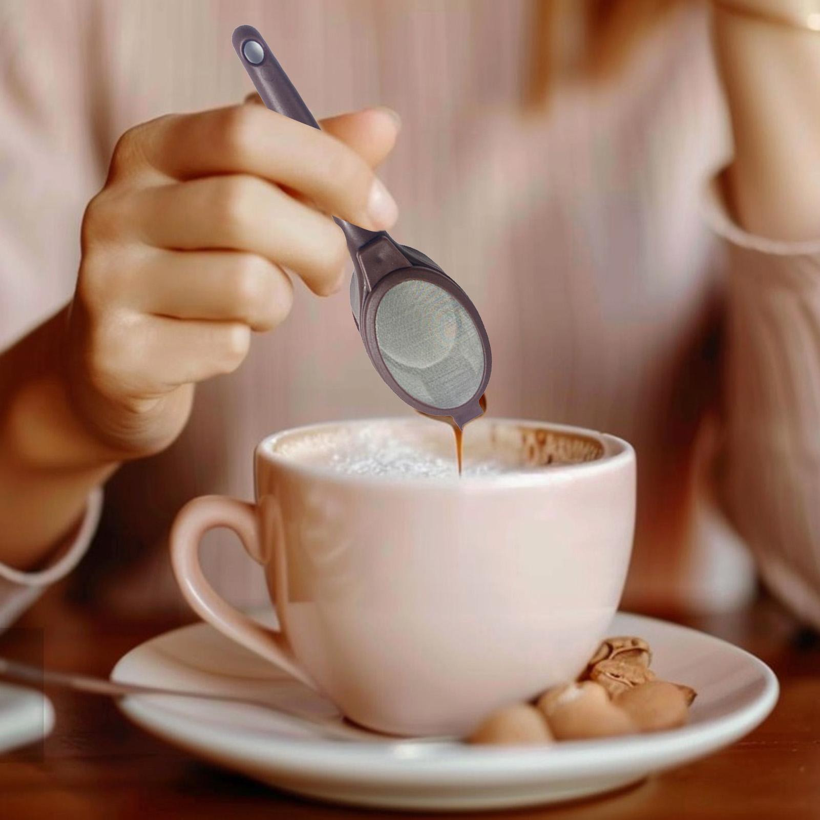 Nettle Leaf Tea - Strainer Spoon Tea Infuser Portable Mesh
