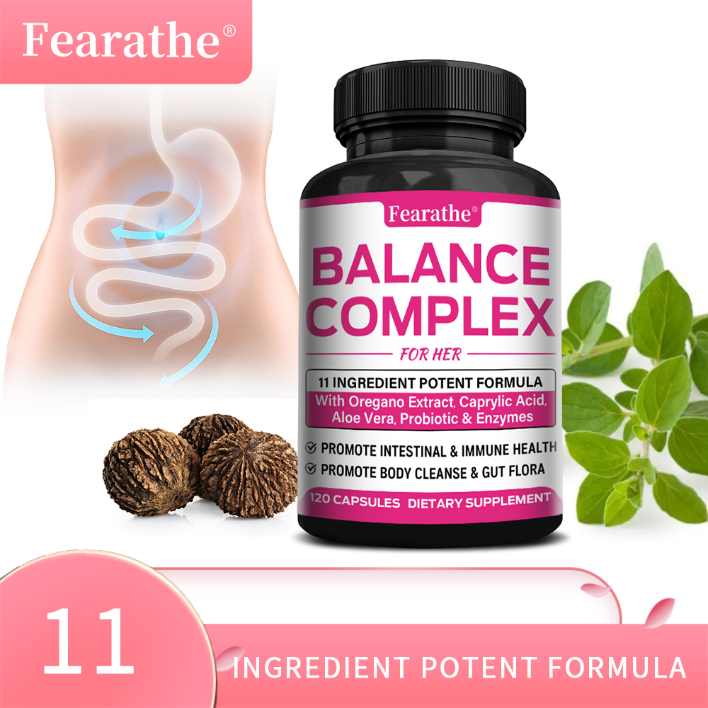 Herbal Wellness Water - Women’s Balance Complex Capsules Probiotics &