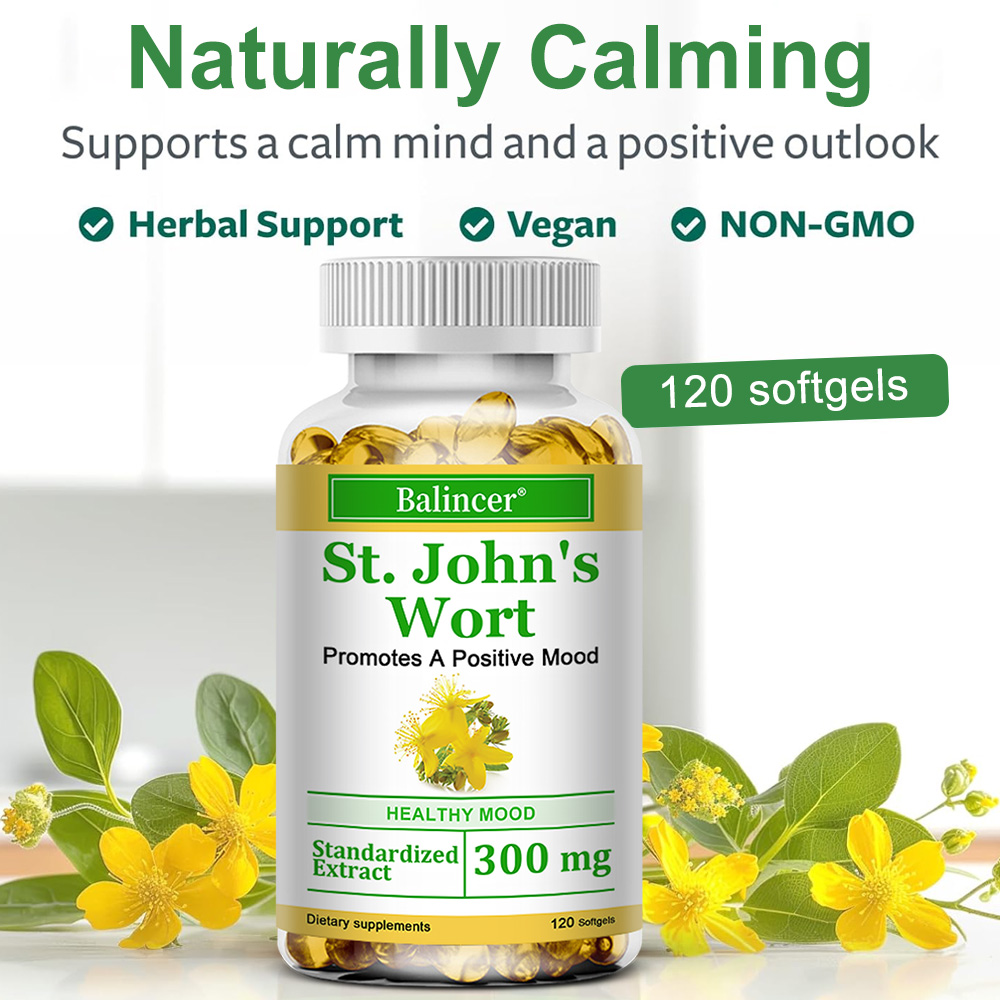 St. John's Wort Extract Capsul - Herbal Wellness Water ulasan dan harga