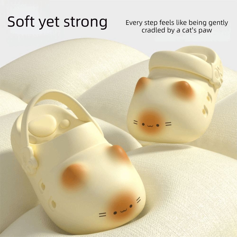 Adorable Waterproof Cat Slippe - Cat Claw Bark ulasan dan harga