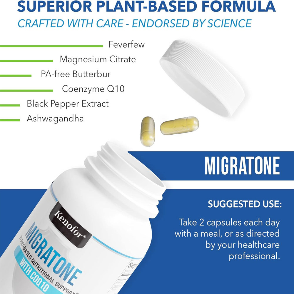 Migratone Herbal Complex Capsu - Herbal Wellness Water ulasan dan harga