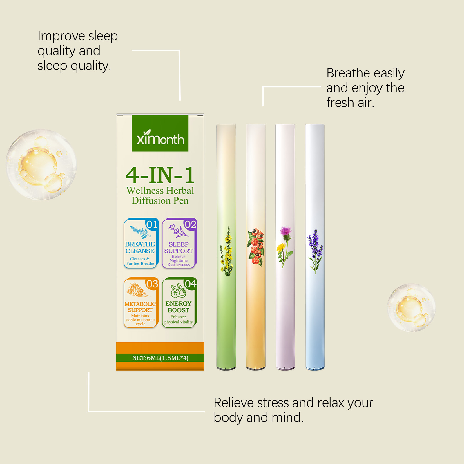 4 In 1 Herbal Energy Combo Sti - Herbal Wellness In ulasan dan harga