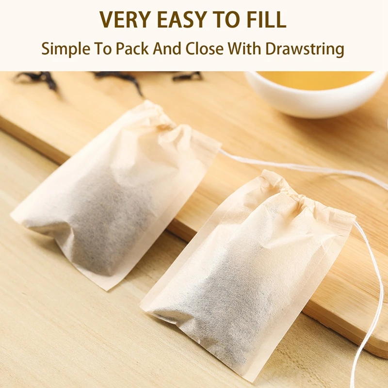 100Pcs Teabags with Drawstring - Nettle Leaf Tea ulasan dan harga