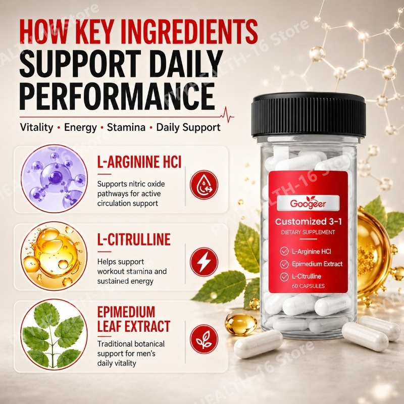L-Arginine HCl with L-Citrulli - Herbal Wellness In ulasan dan harga