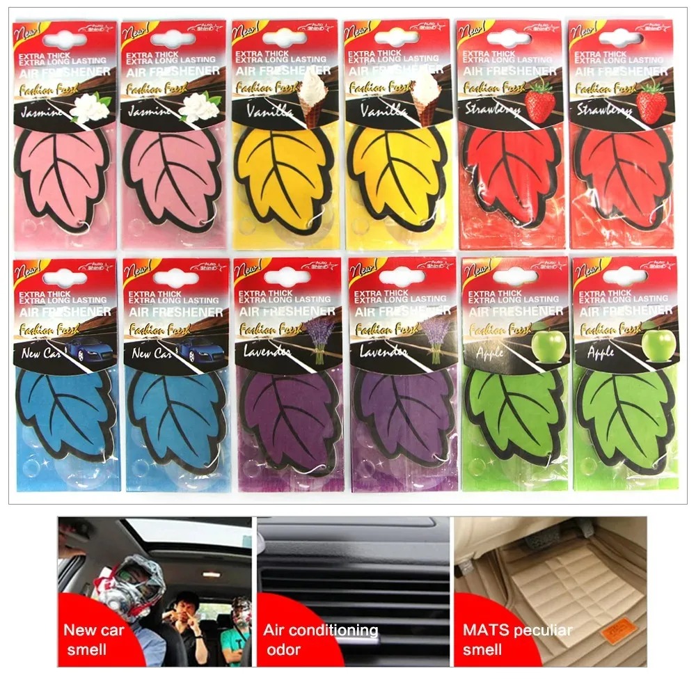 6PCS Car Air Freshener Natural - Nettle Leaf Tea ulasan dan harga
