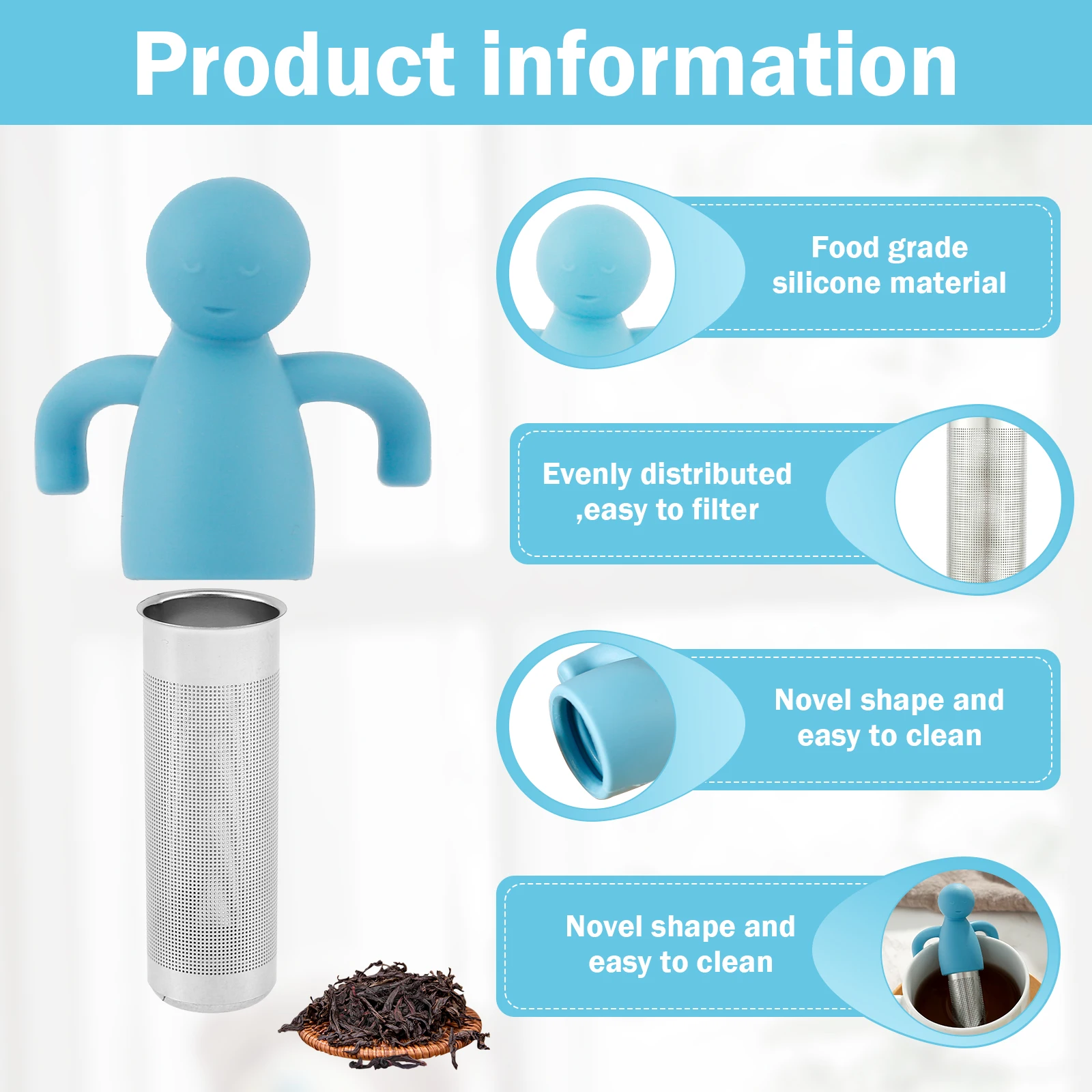 Stainless Steel Infuser Tea St - Nettle Leaf Tea ulasan dan harga