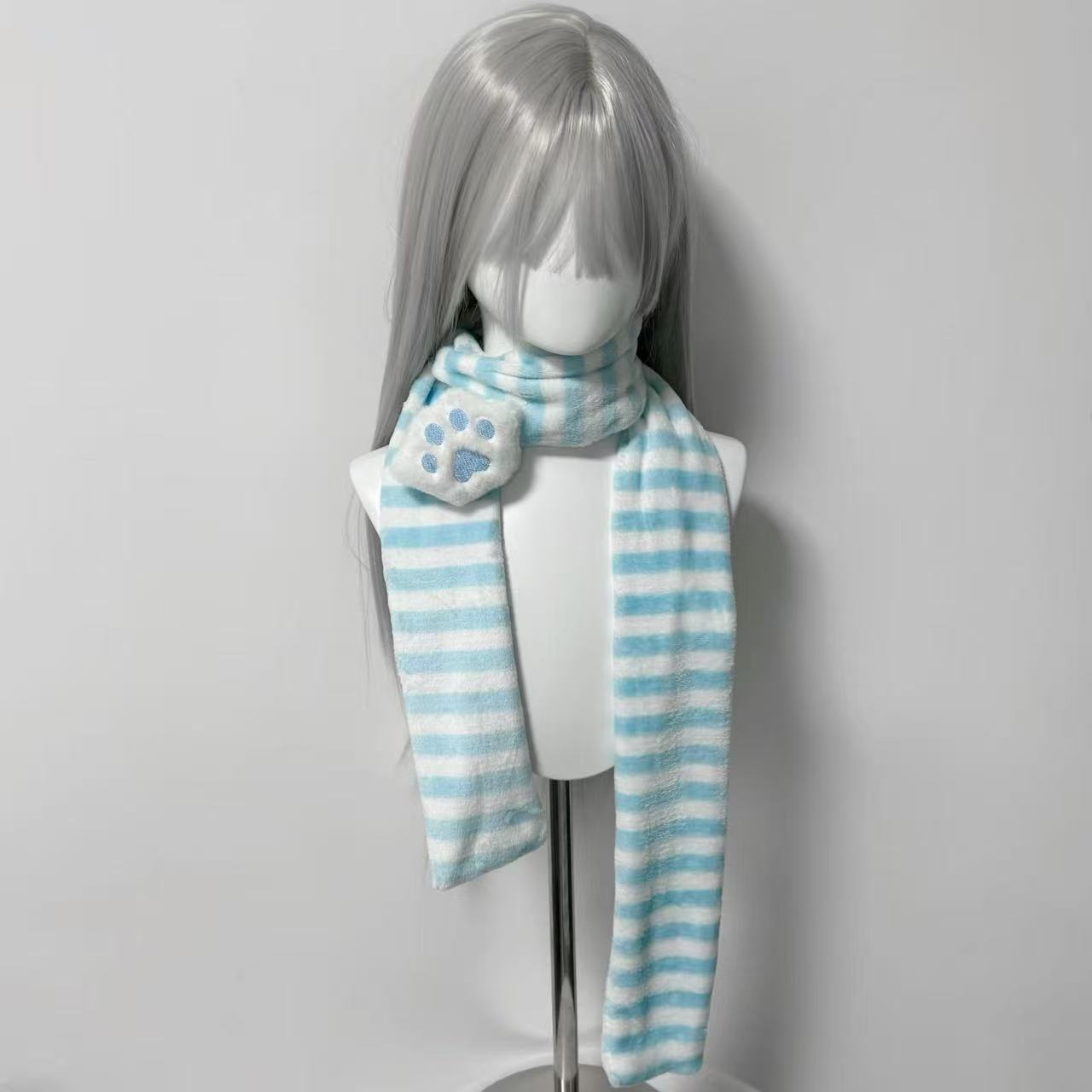 Kawaii Kniied Scarf Cat Paw De - Cat Claw Bark ulasan dan harga