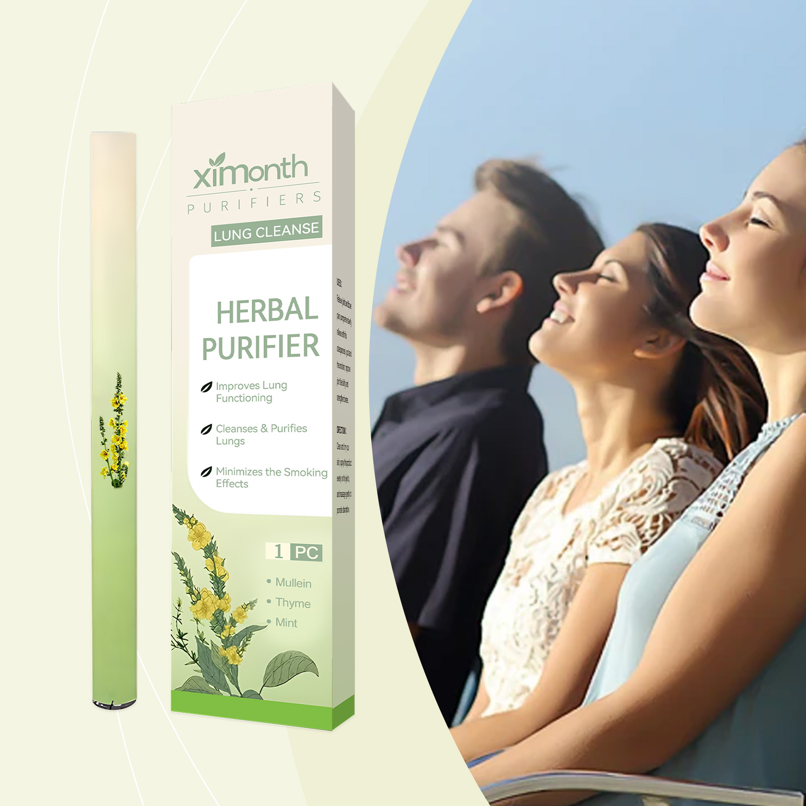 Natural Herbal Breathing Stick - Herbal Wellness In ulasan dan harga