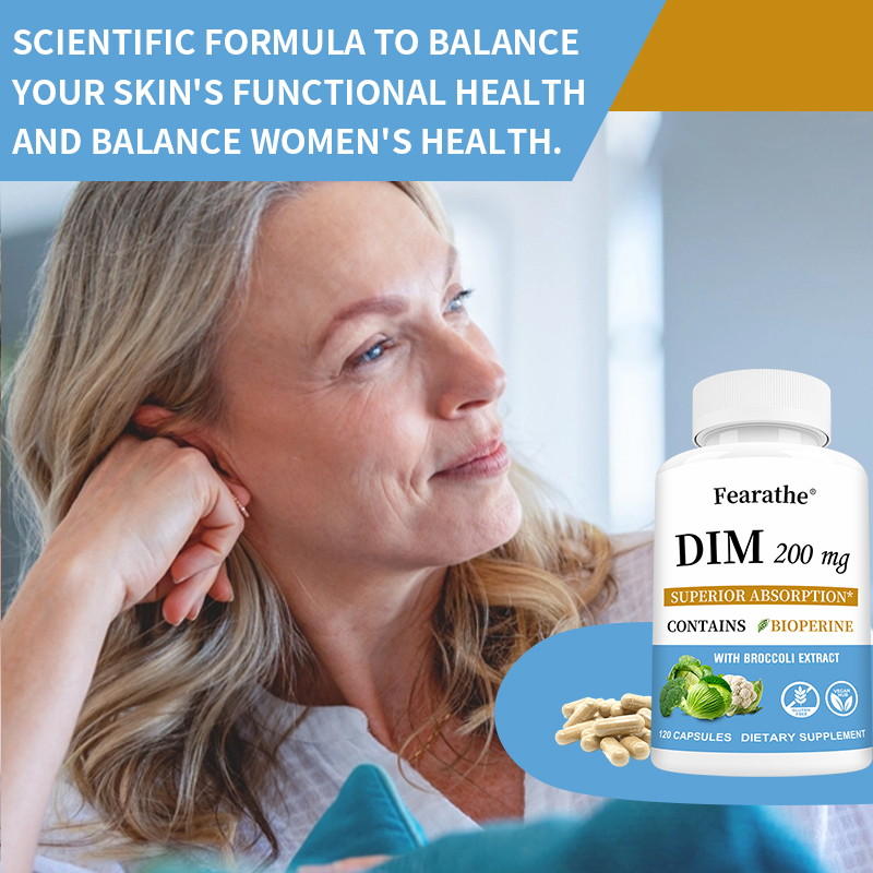 DIM 200mg Capsules with BioPer - Herbal Wellness Water ulasan dan harga