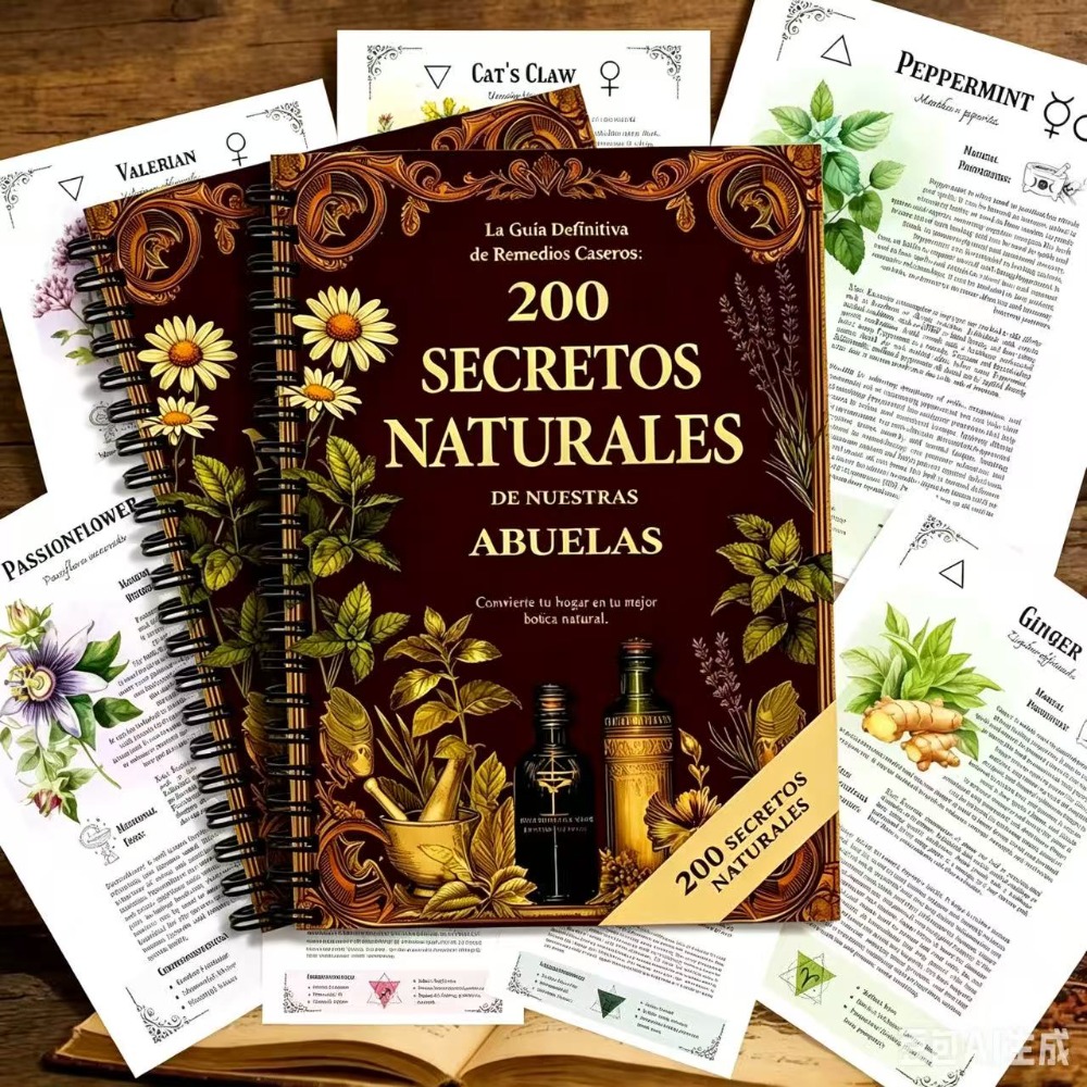 200 Natural Secrets A5 Spanish - Herbal Wellness In ulasan dan harga