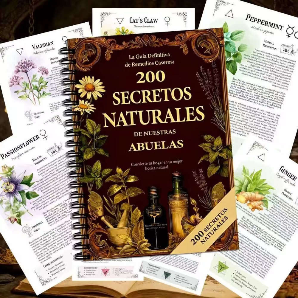 200 Natural Secrets A5 Spanish - Herbal Wellness In ulasan dan harga