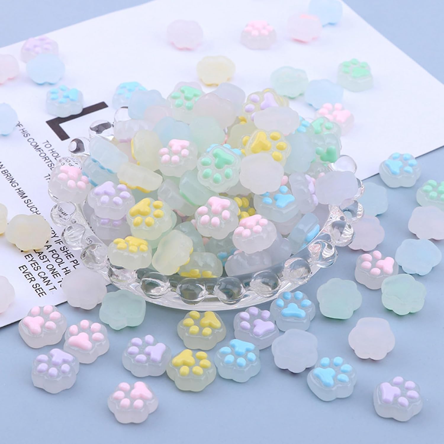 100 Cavity Mini Cat Paw Molds  - Cat Claw Bark ulasan dan harga