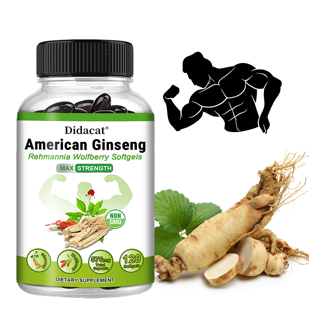 American Ginseng Capsules, Nat - Herbal Wellness Water ulasan dan harga