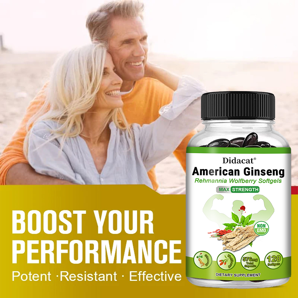 American Ginseng Capsules, Nat - Herbal Wellness Water ulasan dan harga