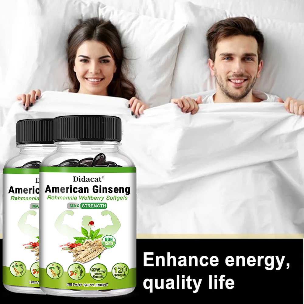 American Ginseng Capsules, Nat - Herbal Wellness Water ulasan dan harga