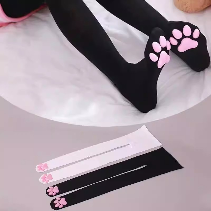 Cat Paw Pad Sock Pink Cute Lol - Cat Claw Bark ulasan dan harga