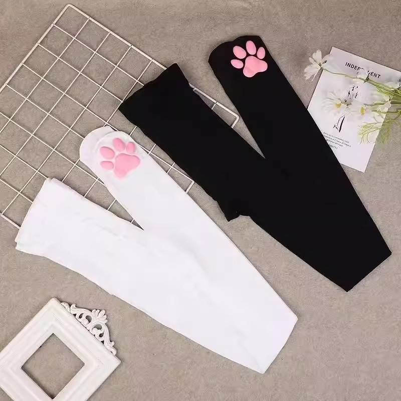 Cat Paw Pad Sock Pink Cute Lol - Cat Claw Bark ulasan dan harga