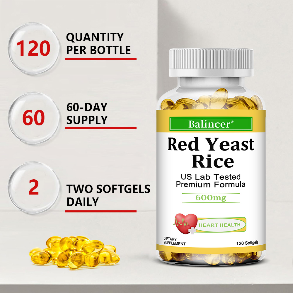 Red Yeast Rice Capsules, Herba - Herbal Wellness Water ulasan dan harga