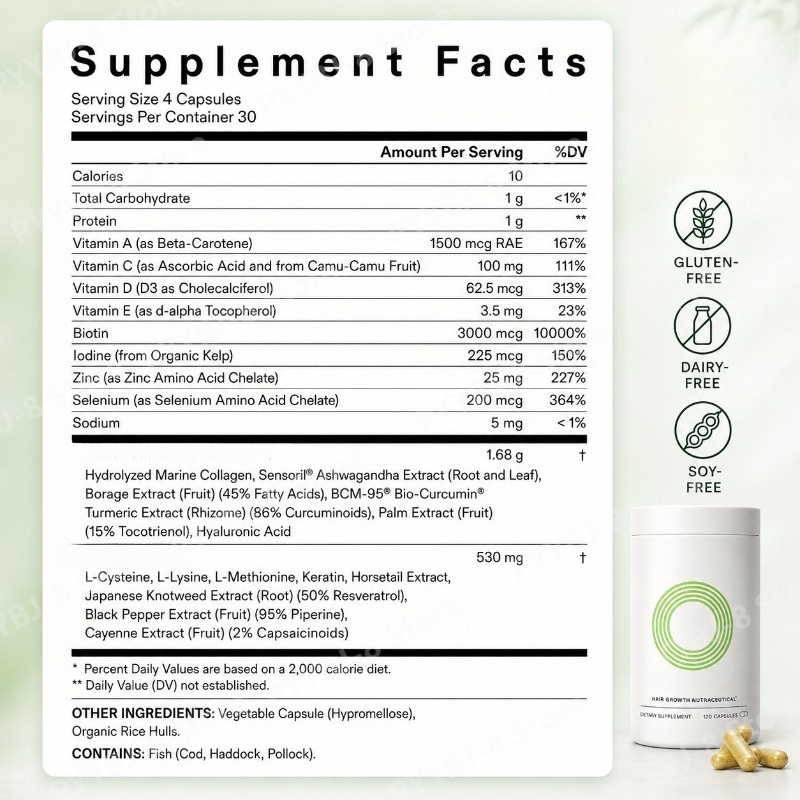 120 Count Women Hair Wellness  - Herbal Wellness In ulasan dan harga