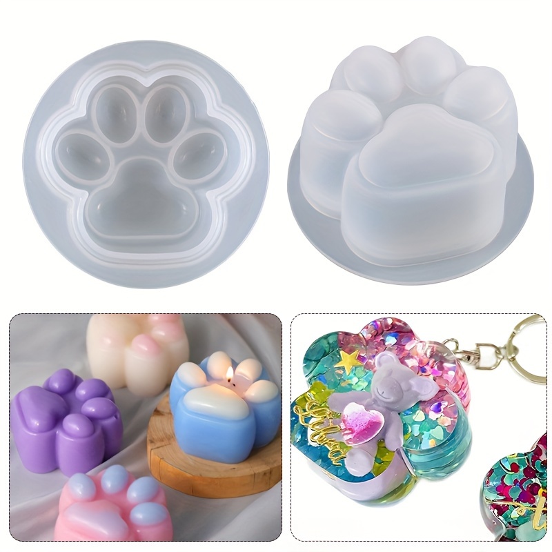 1 Large Cat Paw Silicone Mold， - Cat Claw Bark ulasan dan harga