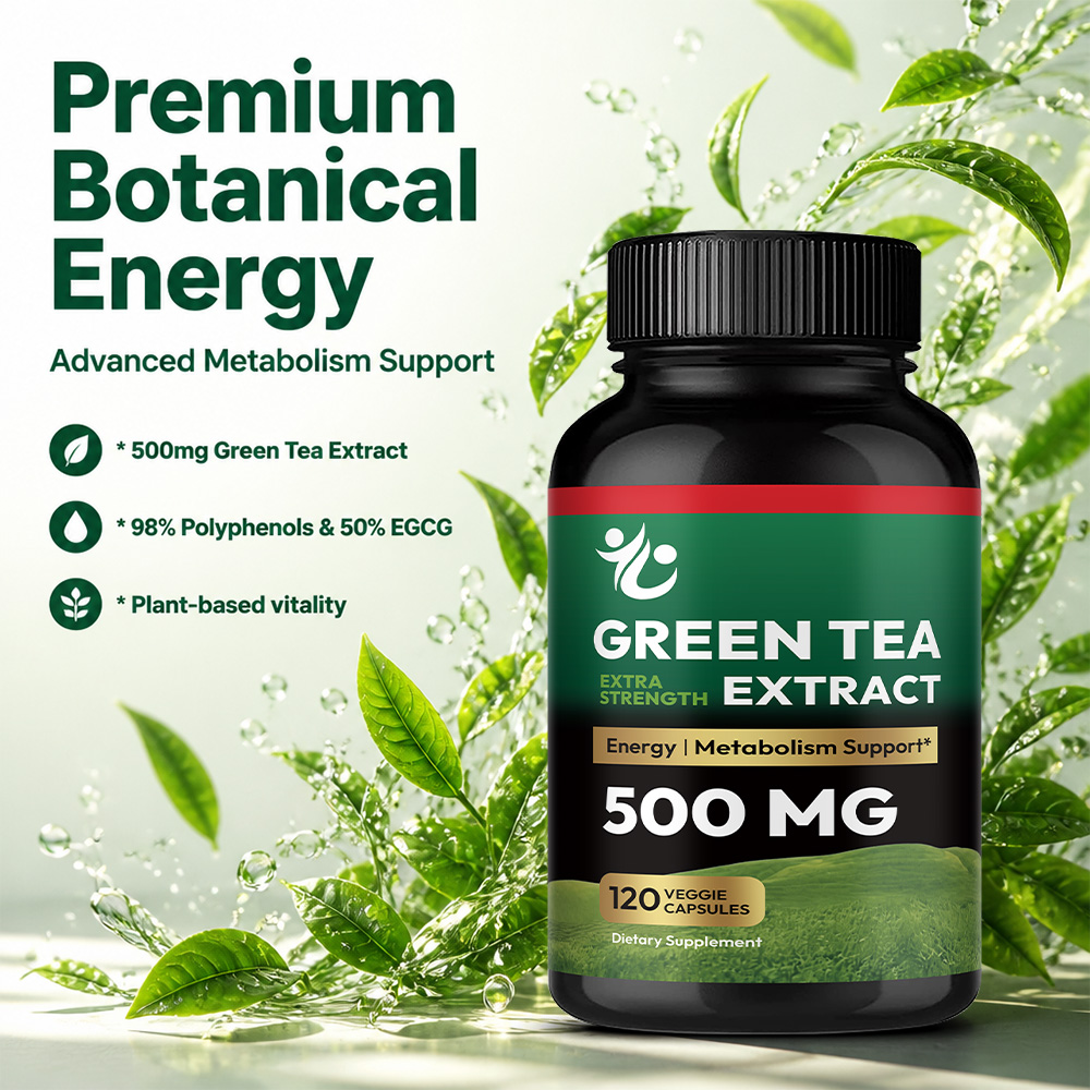 Green Tea Extract - EGCG 500 m - Herbal Wellness Water ulasan dan harga